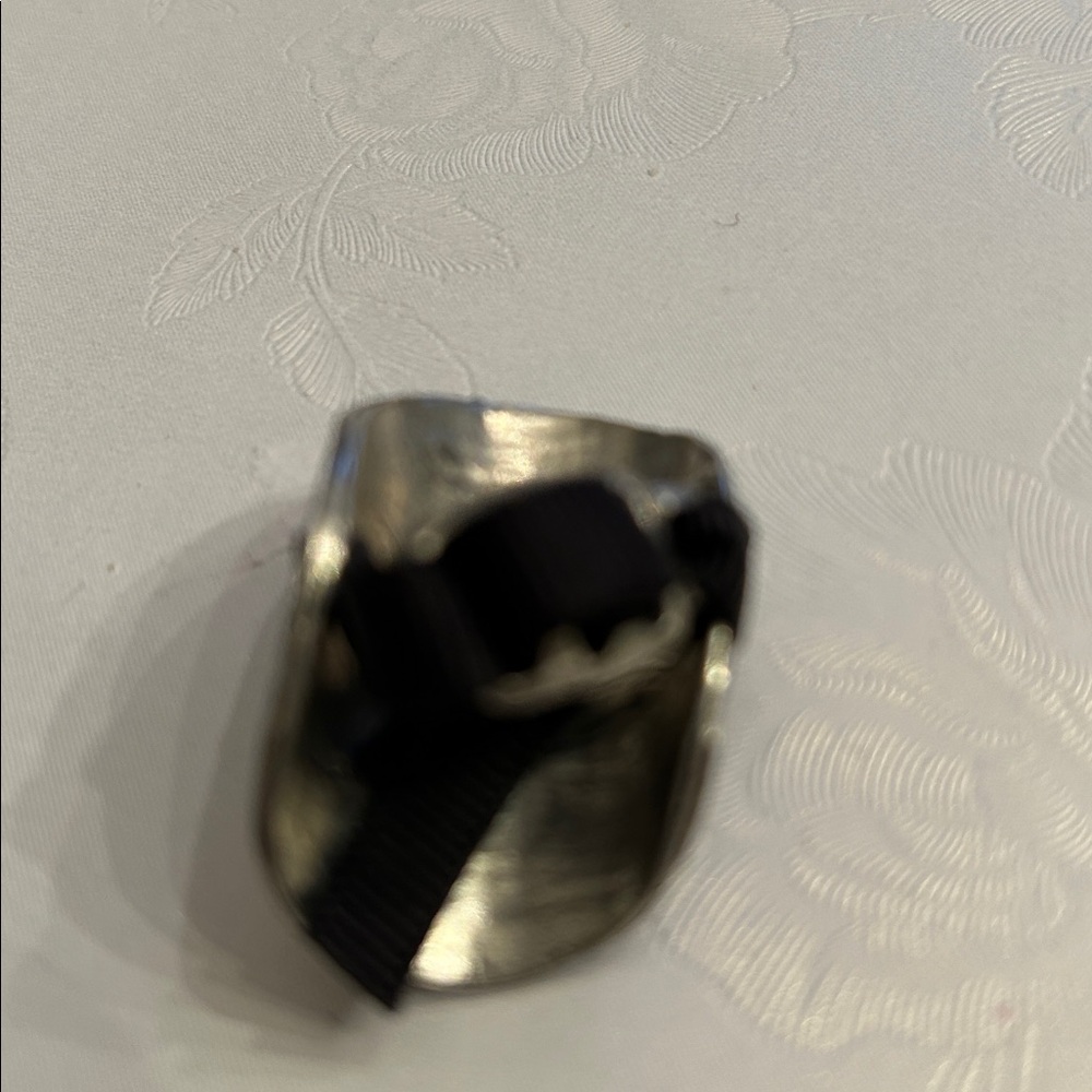 Silver Armor-Inspired Ring - Picture 2 of 4